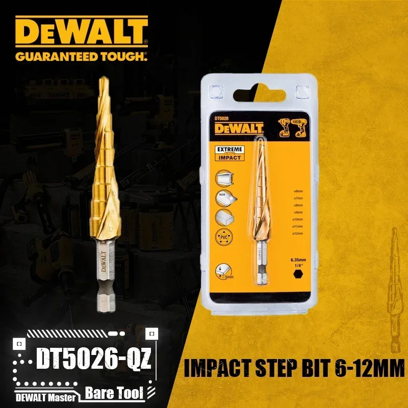 DEWALT Impact Step Bit DT5026-QZ DT5027-QZ DT5030-QZ DT5031-QZ Power Tool Accessories