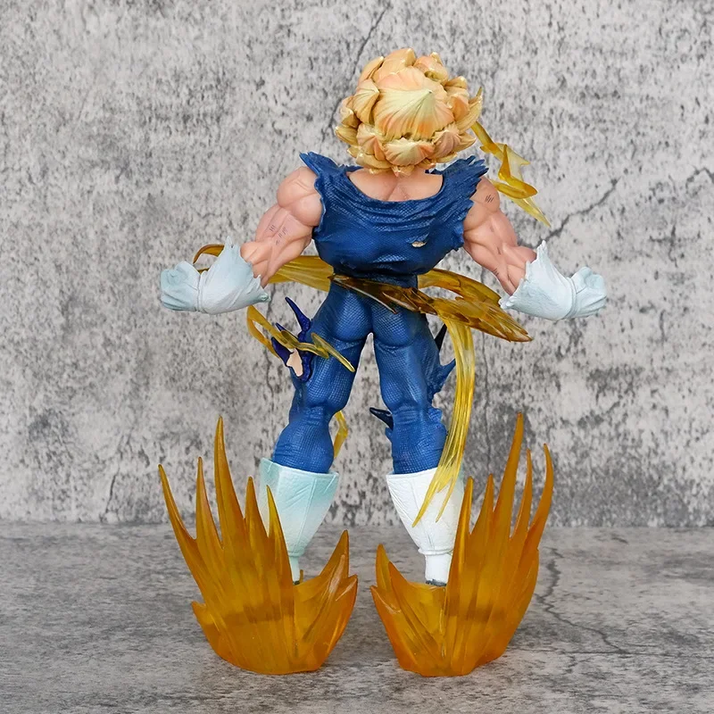 25.5Cm Dragon Ball Figuren Vegeta Anime Figuur Gk Standbeeld Beeldje Pvc Model Collectie Kamer Pop Ornament Decora Bureau Speelgoed gift