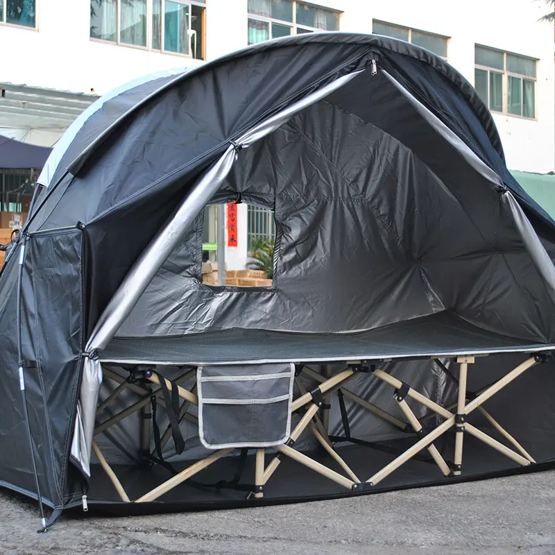 NO COT Waterproof Camping Tent with Rainfly for Fishing, Only TENT Heavy Duty Outdoor Tent, Storage, camping tents,