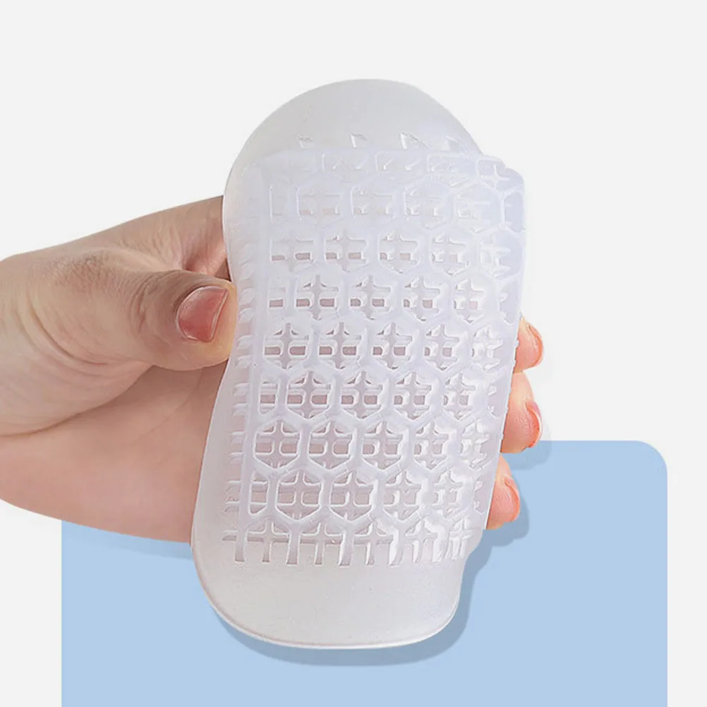 

Silicone Heel Cushion Inserts U shaped Mats Shock Absorb Pad Foot Tools Sports Shoes Boots Insoles Warm Casual