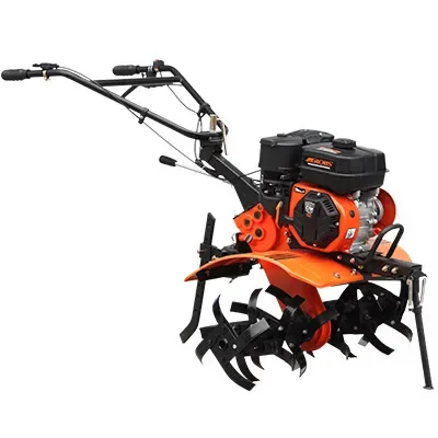 เครื่องไถพรวนดินสำหรับการเกษตรเครื่อง7Hp แบบสายพานขับเคลื่อน4จังหวะรถไถน้ำมันเบนซินสำหรับงานสวน