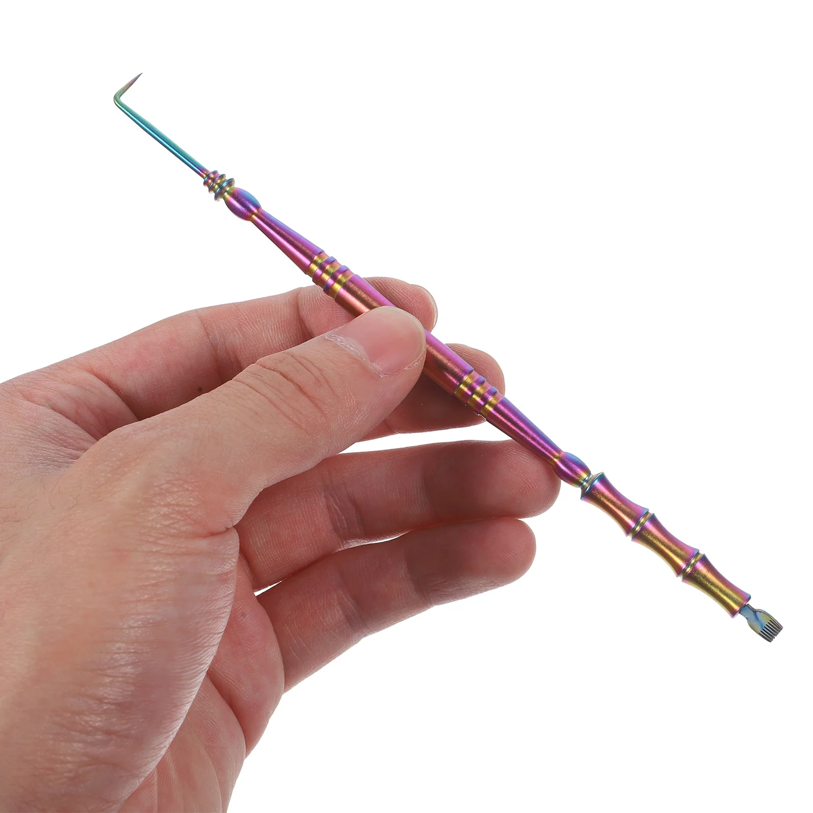 

Stick Tool End Stainless Eyebrow Comb Steel Lifting Eyelash Separator Rods Eyelash Perm Portable Beauty Accessories