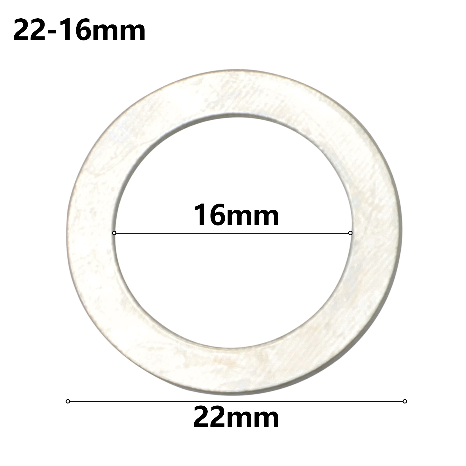 1pc Washer Circular SawBlade Reducing Rings Conversion Ring Cutting Disc Aperture Gasket Inner Hole Adapter Ring 22-16MM