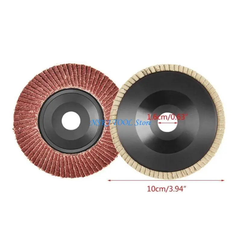 L8RC 100mm 4 인치 샌딩 디스크 앵글 그라인더 다이 그라인더 표면