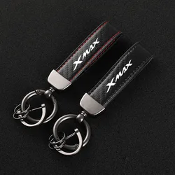 High-Grade Carbon Fiber Motorcycle Keychain Holder Keyring for Yamaha XMAX300 XMAX250 X MAX XMAX X-MAX 300 250 125 250 300 400