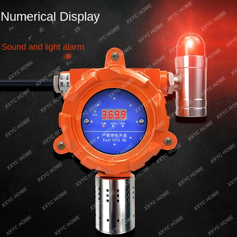 Industrial fixed dust concentration detector PM2.5 workshop feed factory particulate matter monitoring detection alarm