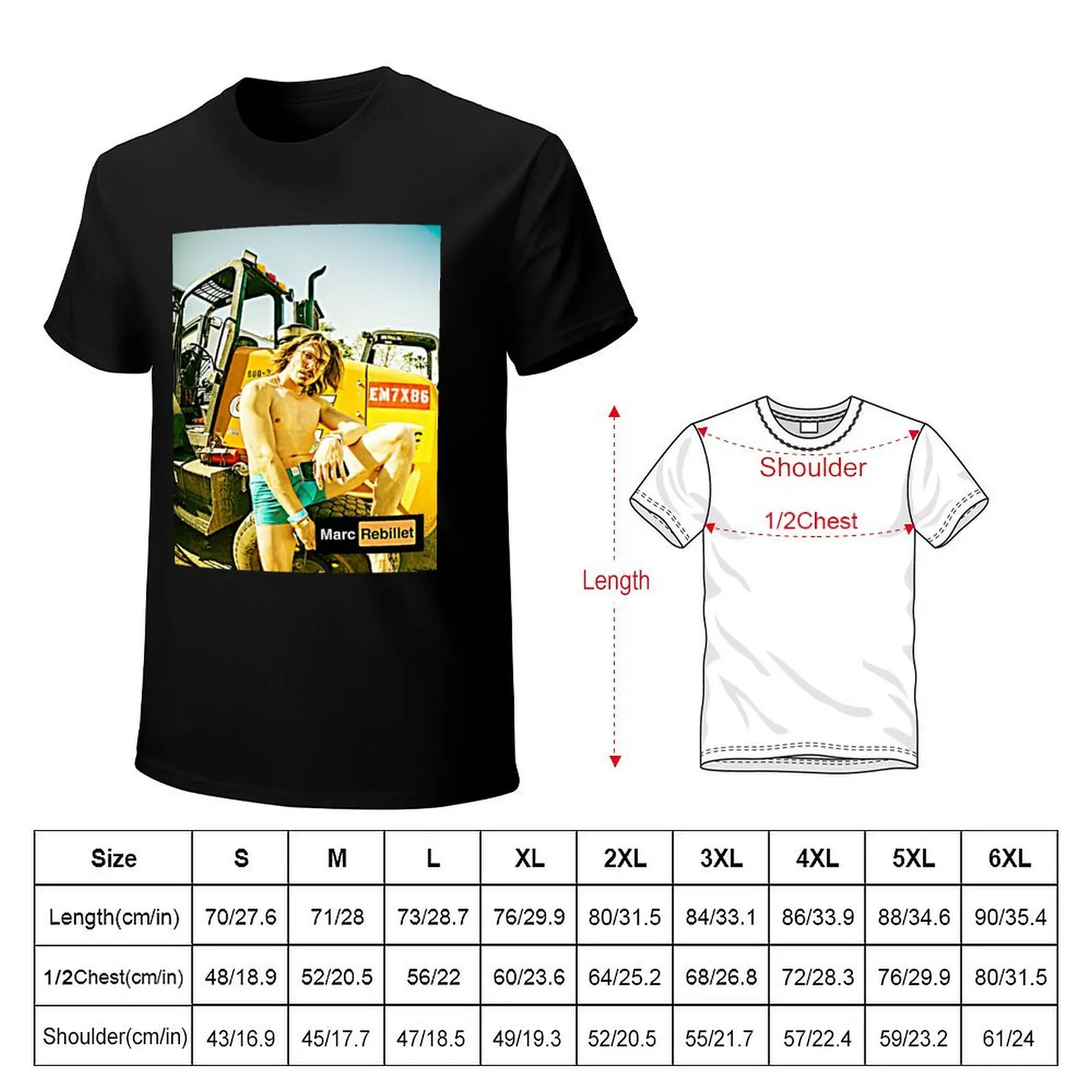 marc rebillet T-Shirt anime shirts graphic tees aesthetic clothes shirts graphic tee men