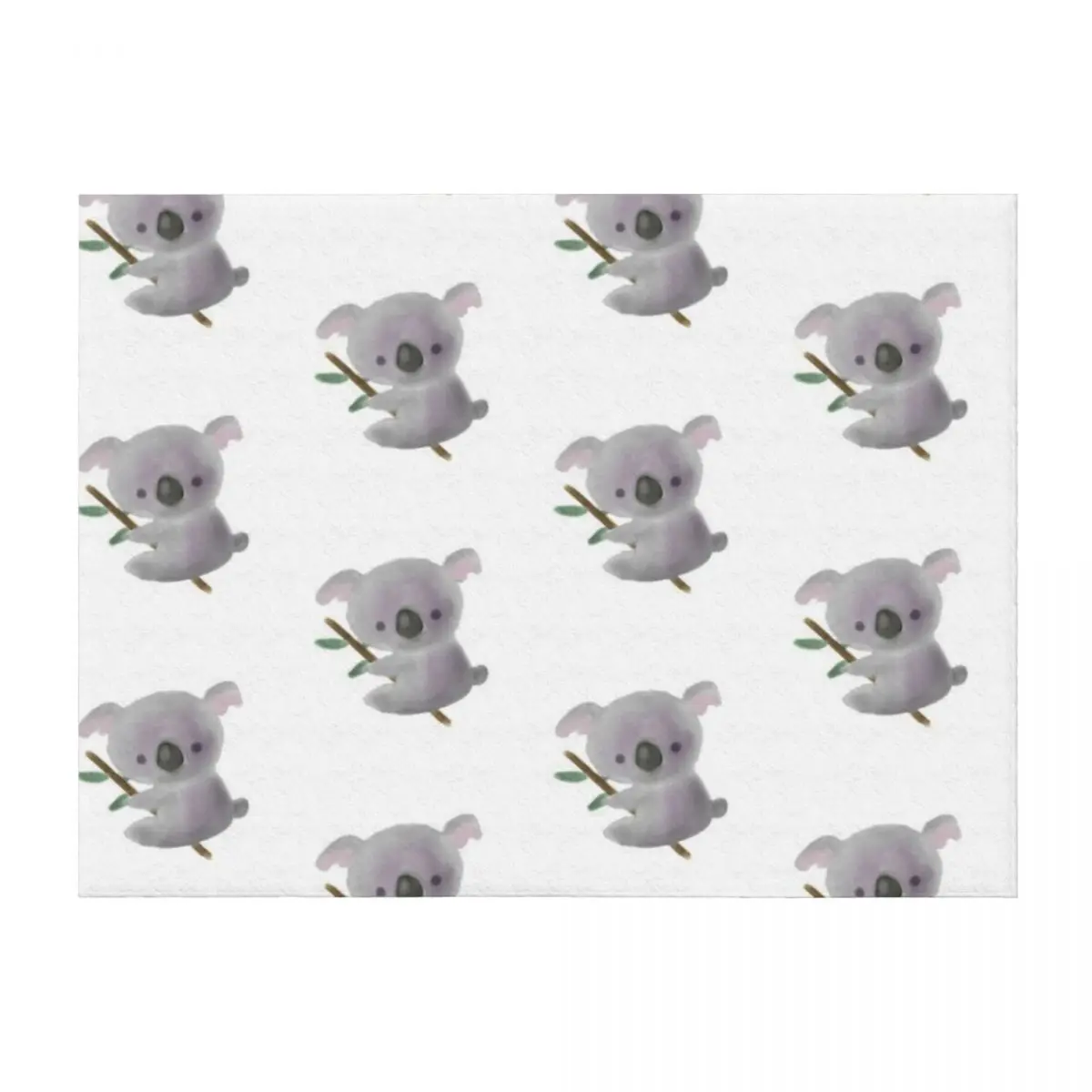 

Koala Bear Throw Blanket Designers Vintage Thin Blankets