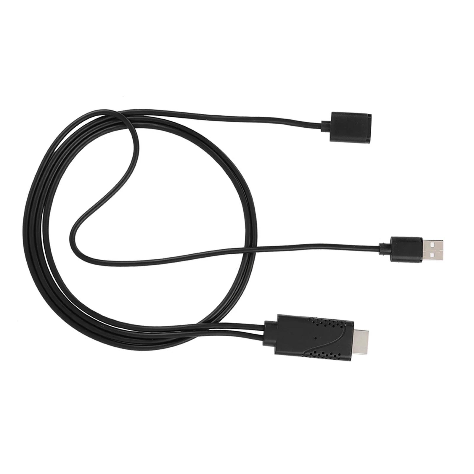 Премиум 2 в 1 1080P USB-переходник «мама» на HDMI «папа» Кабель-переходник Plug and Play Высокоскоростной для iPhone Android Домашний кинотеатр Офис