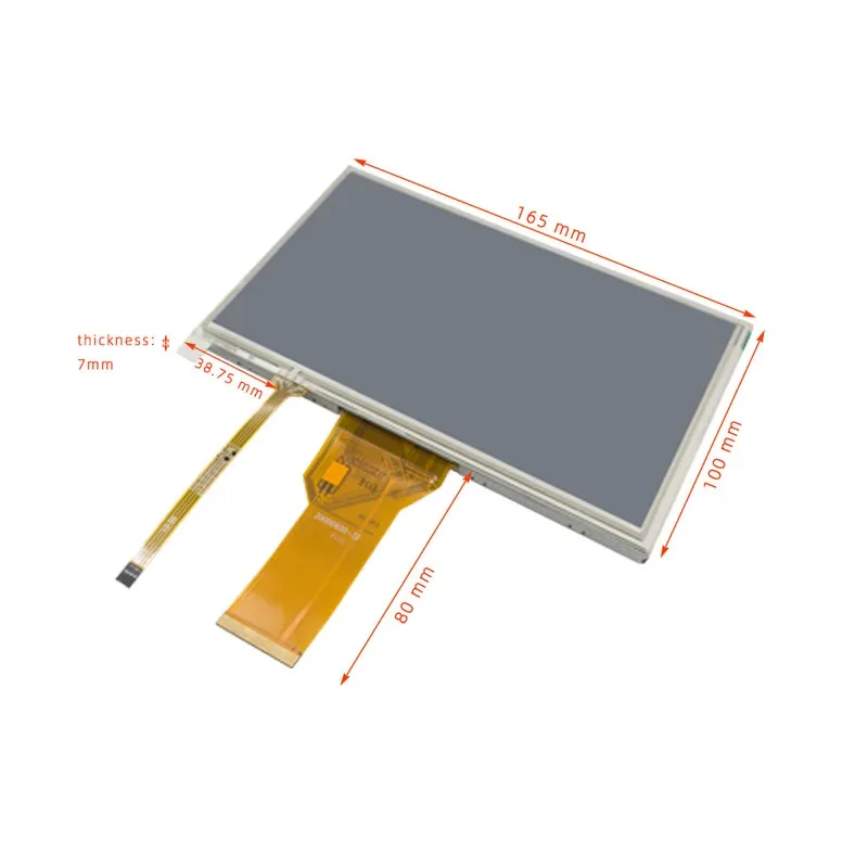 7 inch TTL 50P 800*480 AT070TN92 AT070TN94 20000938-00 20000938-30 PC070TN92 pc070TN98 ST-07001 Resistance touch lcd screen