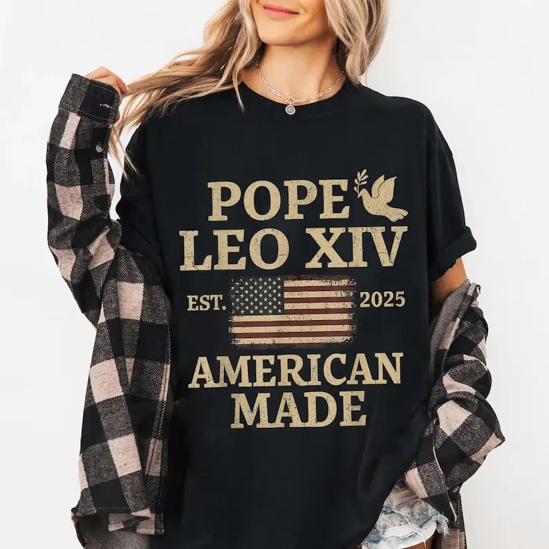 Pope Leo Xiv Shirt,…