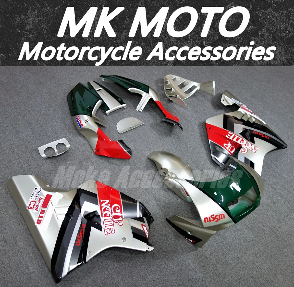 Motorcycle Fairings Kit Fit For NSR250 PGM3 P3 MC21 Bodywork Set High Quality Abs Injection Glod