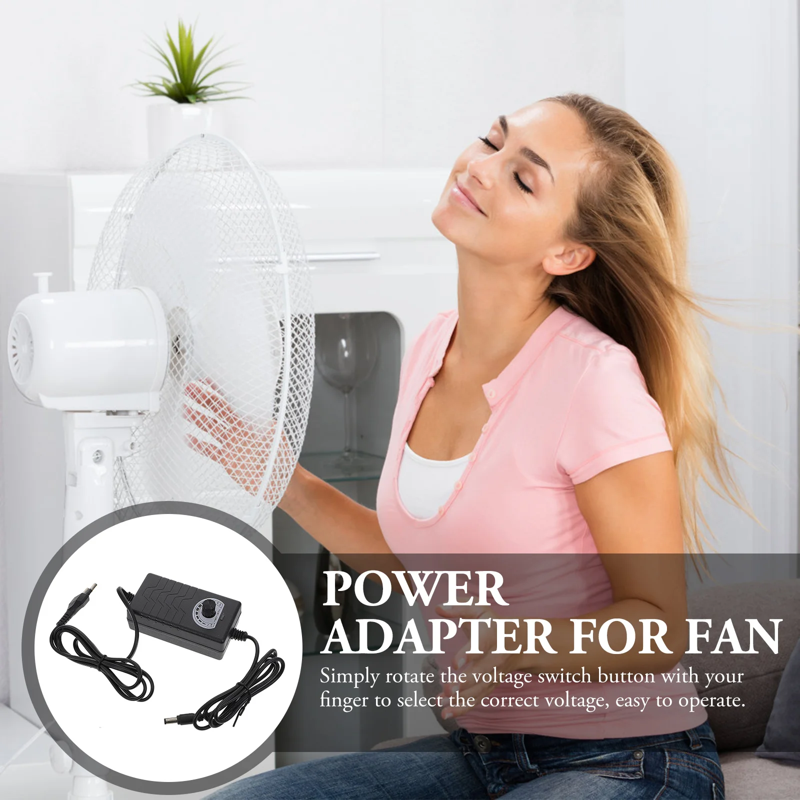 

36W Motor Electric Fan Adapter Adjustable Power Supply Variable Fan Speed Controller for Fans Lighting Eu Plug Energy Saving