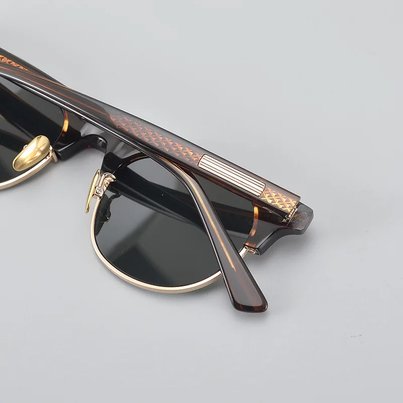 Round Polarized Sunglasses for Men Vintage Sunglasses Women Fashion Glasses for Men Glasses Men Lentes Sol Polarizados Hombre