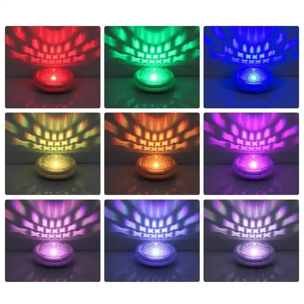 Solar Powered Solar Floating Pond Light 12 Modes with Remote Control Solar Water Drift Lamp Timed High Quality