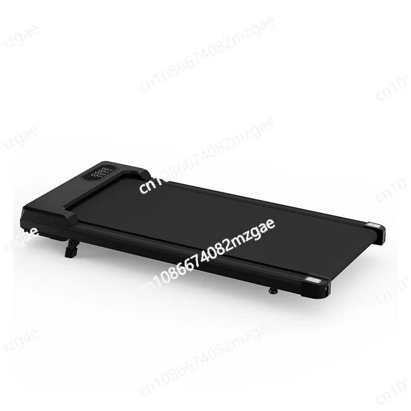Treadmill household small walking machine, multi-functional silent indoor folding fitness equipment