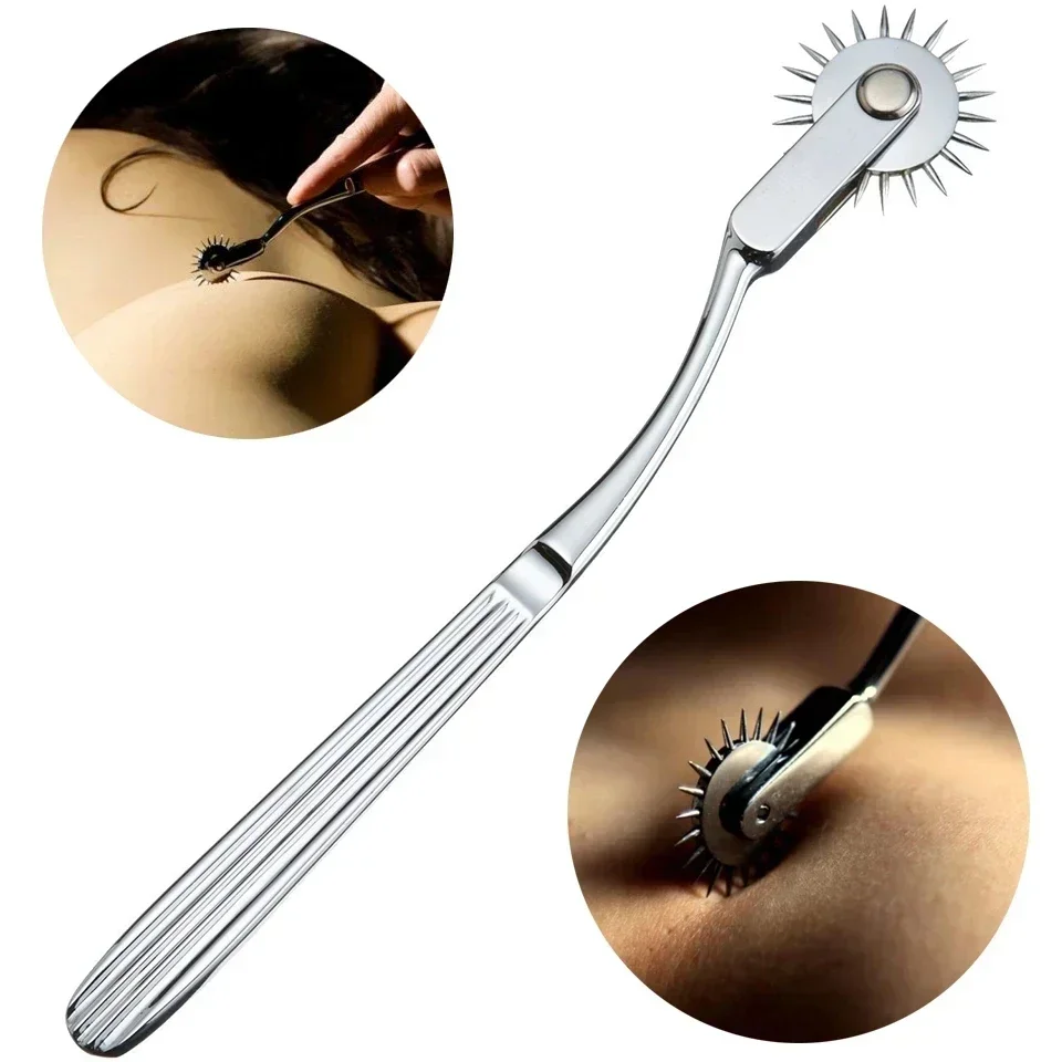 

Medical Wartenburg Skin Nerve Test Rolling Pinwheel Deluxe Roller Percussor Massage Diagnostic Neurological Reflex Hammer Tool