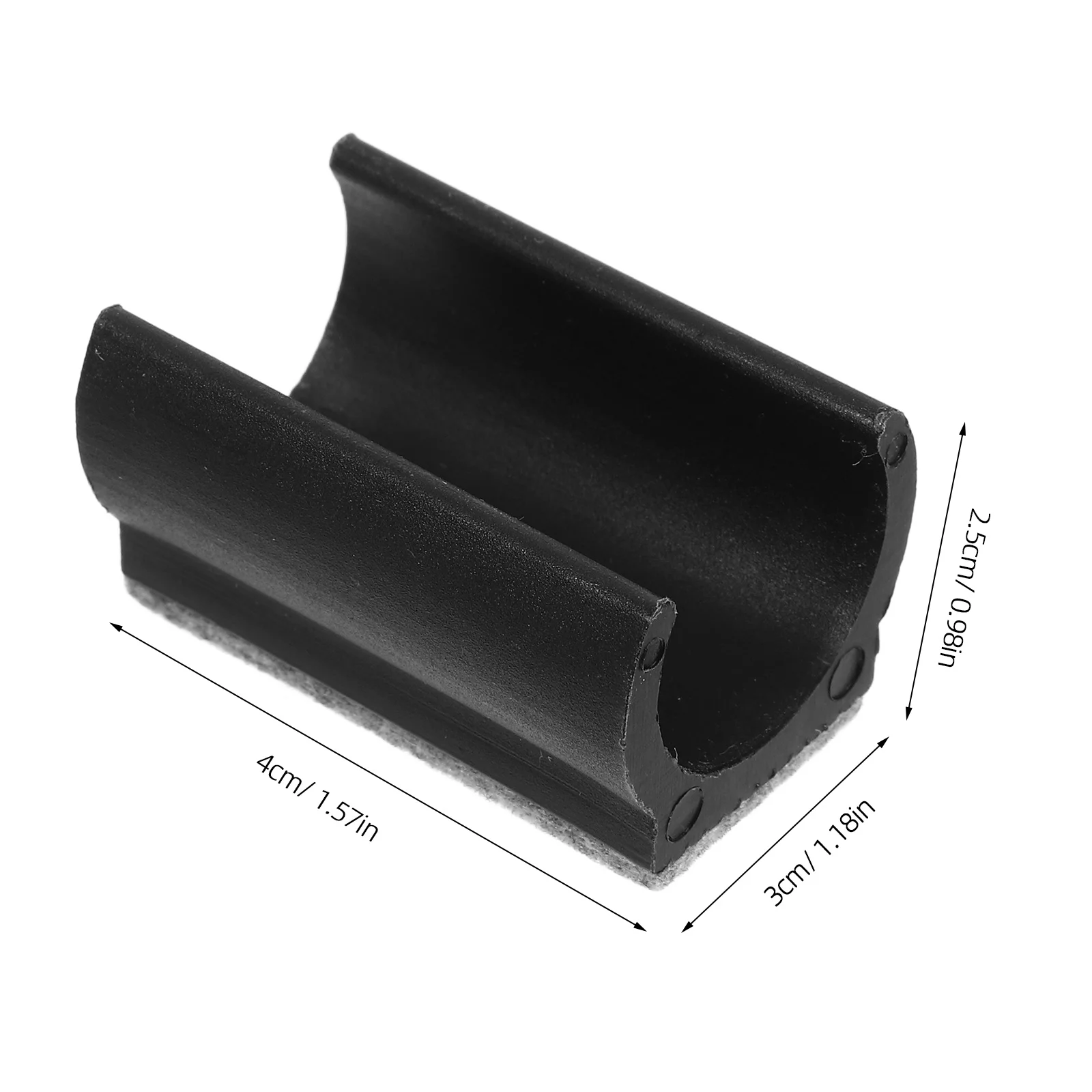 10Pcs U-Shaped Felt Furniture Pads Chair Leg Protectors Floor Caps for Chair Feet on Hardwood Floors Felt Feet for Furniture