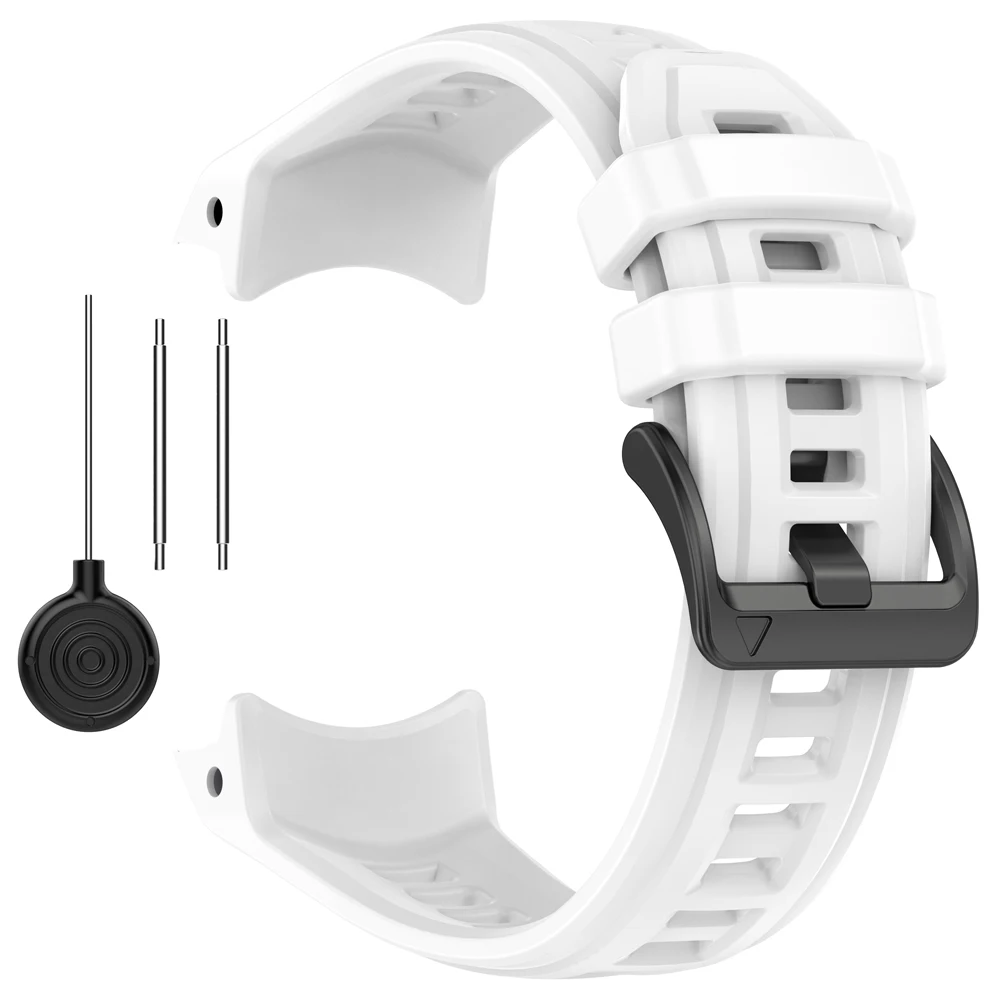 Силиконовый ремешок без зазоров 26 мм 22 мм для Garmin Instinct 3 AMOLED/SOLAR/Instinct E 45 мм 50 мм, ремешки для умных часов, мужские часы, женские