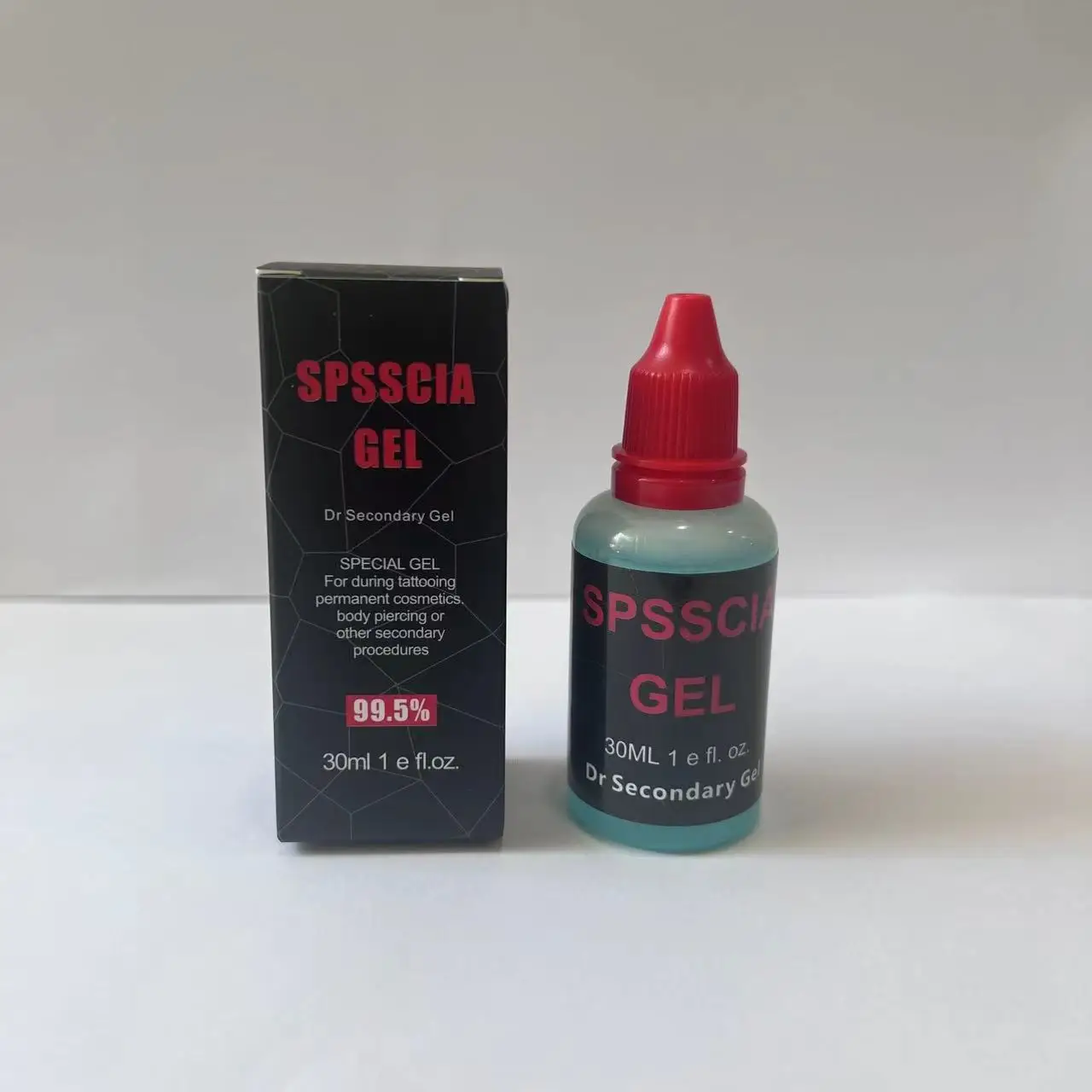 30ML durante il tatuaggio 99.5% Super spscia Blue Gel per trucco permanente sopracciglio Lip Beauty Gel ausiliario per la cura del tatuaggio