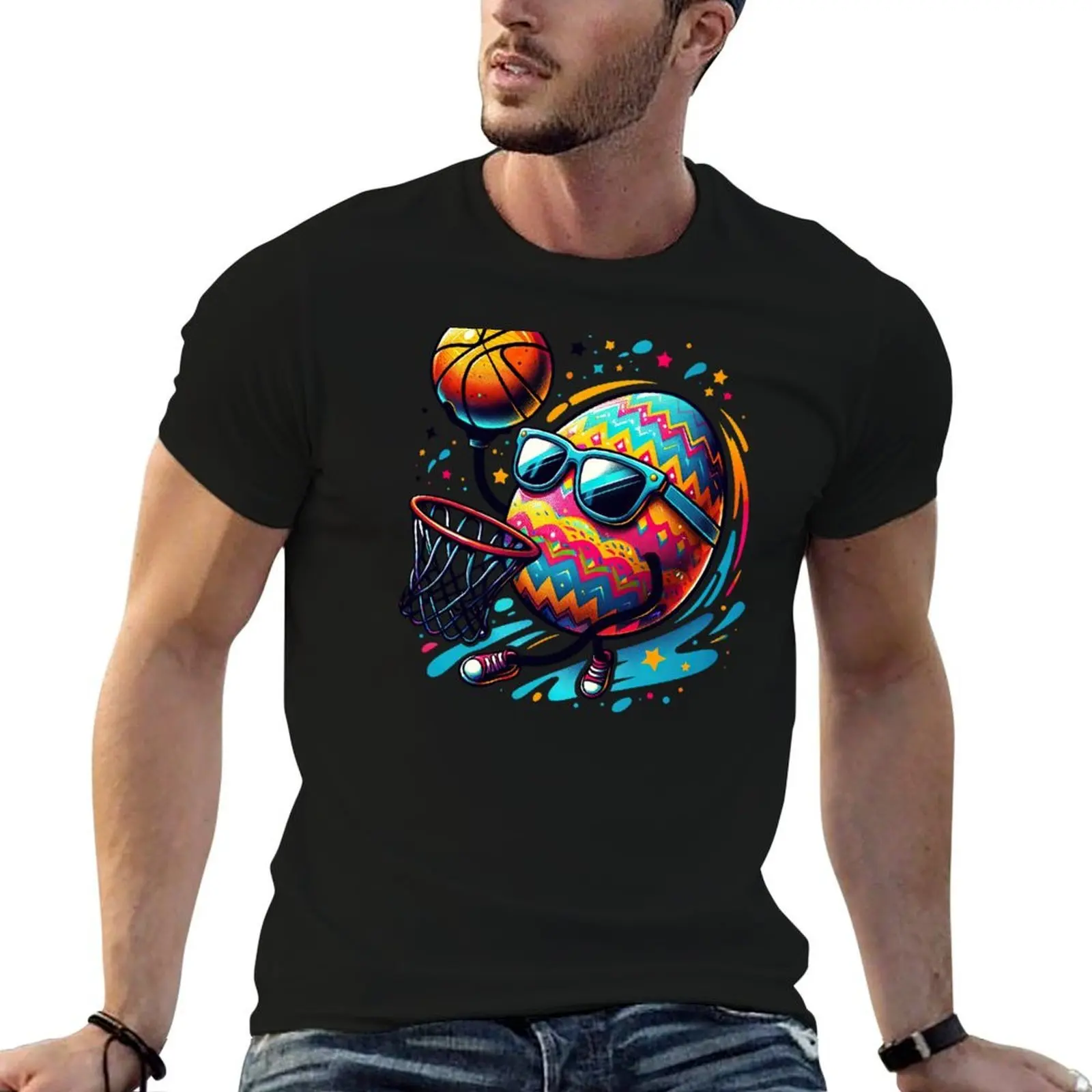 

Basketball Player Easter Egg Funny Sports Boys T-Shirt T-Shirt t shirts designer T-Shirt