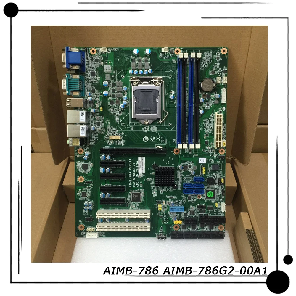 AIMB-786 AIMB-786G2-00A1 For Advantech Industrial Motherboard ATX Q370 Chipset  Supports 8th Generation CPU AIMB-786G2