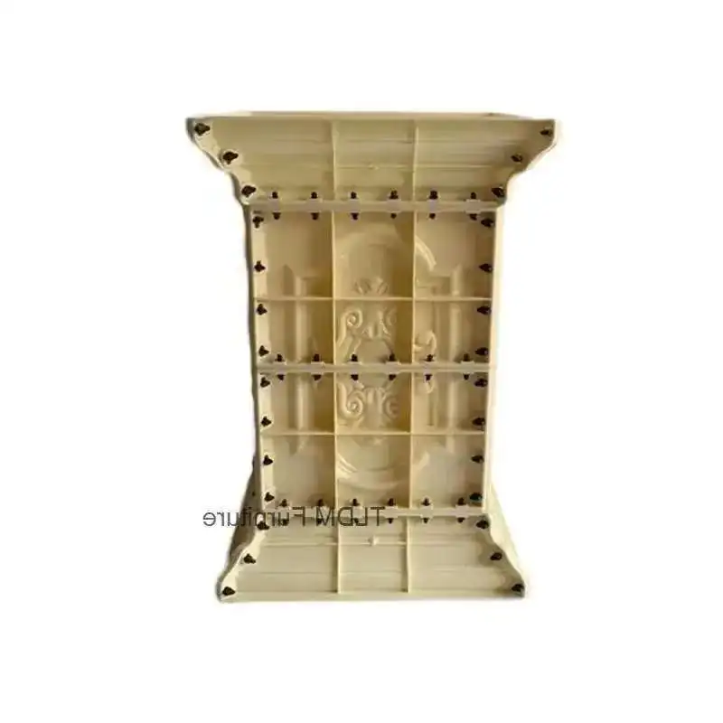 

Plastic Thickened ABS Flowerpot Mold Cement Mold for Garden Balcony Fence Square Column Pier Roman Column Concrete Bonsai Mold