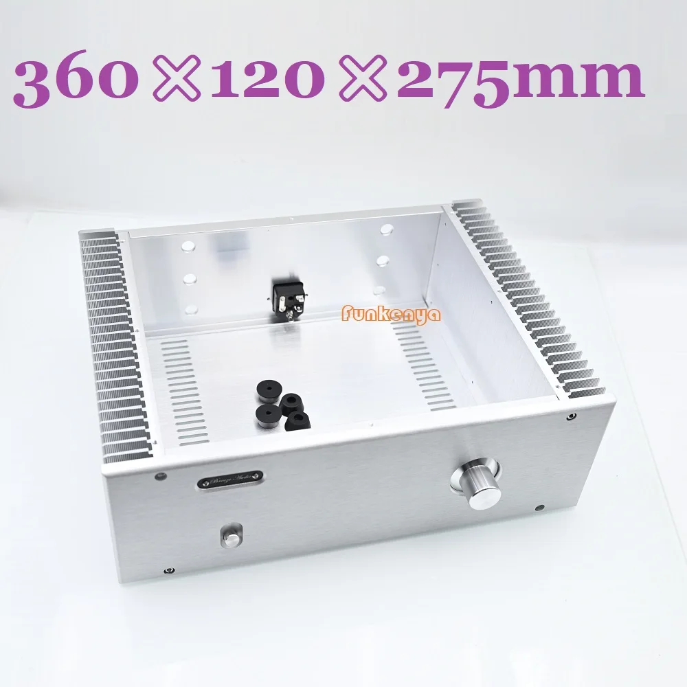 

Medium Size W360 H120 D275 DIY Class A Aluminum Power Supply Amplifier Chassis Anodized Headphone Amp Preamp Shell Hi End Case