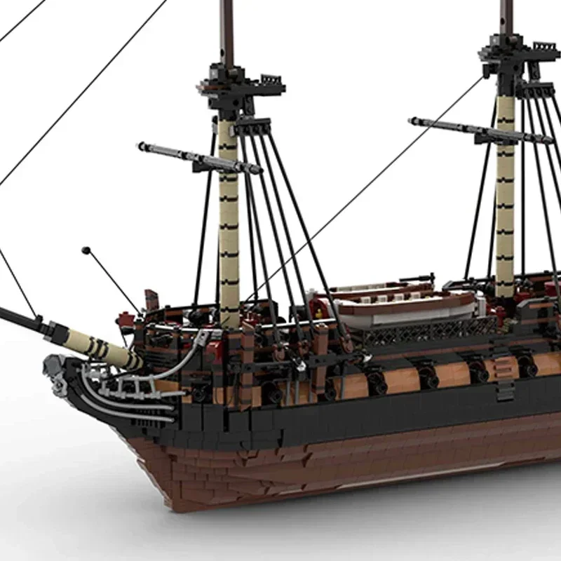 Bloques de construcción Moc, modelo militar, ladrillos técnicos Supernaut Heavy Frigate, montaje DIY, juguetes de construcción para niños, regalo de vacaciones