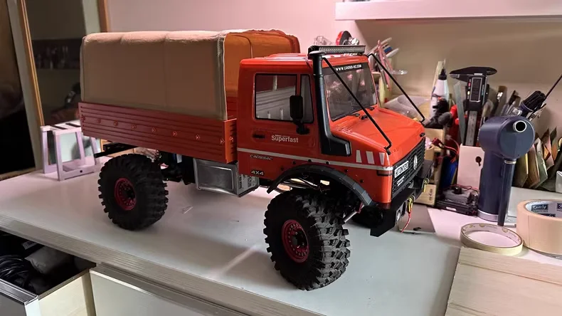 RC Prio 1/10 Unimog U4000 Soft Body: La Scelta Definitiva per i Piloti di Traxxas e SCX10?