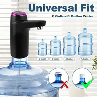 Portable electric water pump, one click operation, automatic drinking water pump, portable camping water dispenser