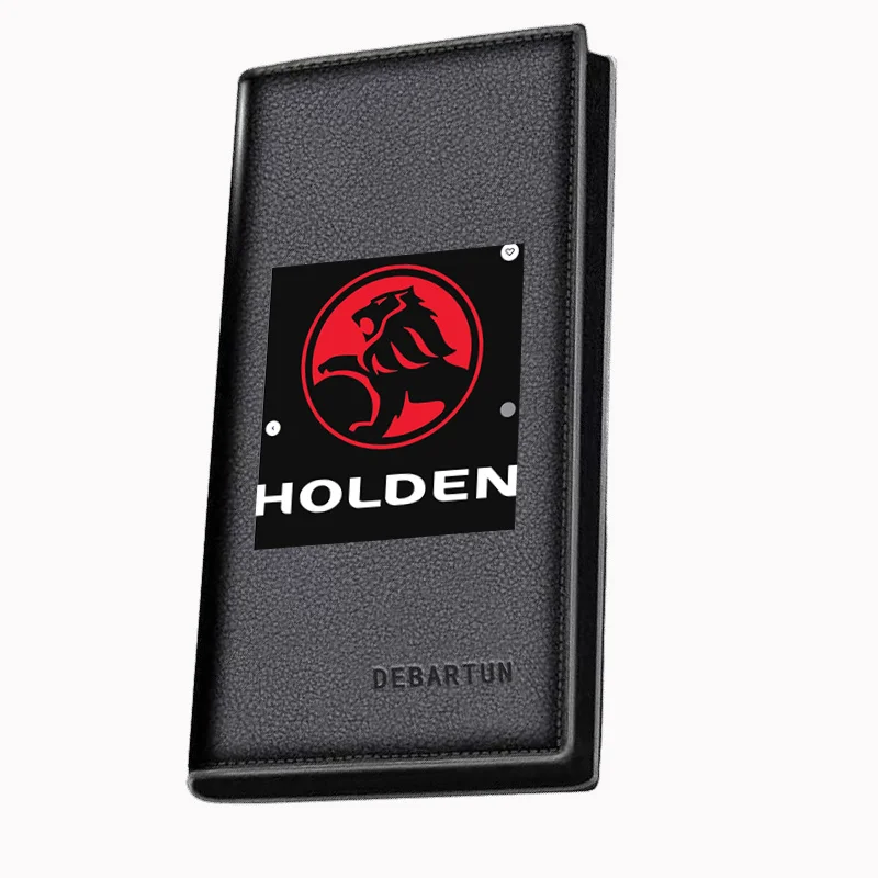 Lion inside circle roaring emblem  Men's Long Wallets Business Stylish Printing Design Casual Use Christmas Valentine's Father's