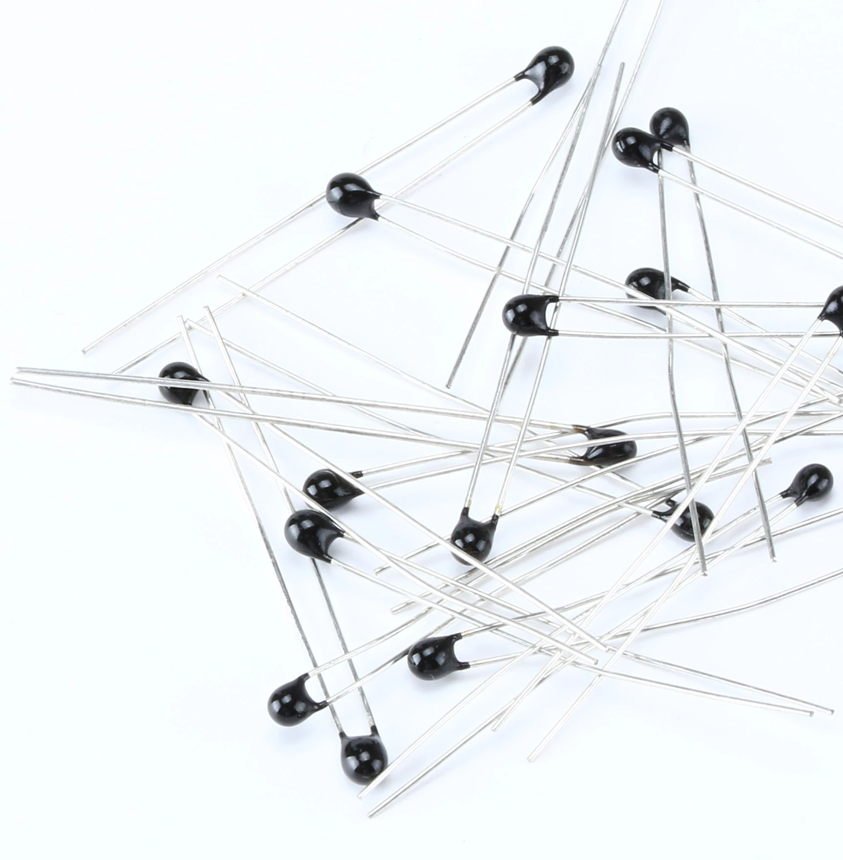 20pcs/lot NTC Thermistor Thermal Resistor MF52 MF52AT NTC-MF52AT 10K ohm R B Value 3950 103 5% Temperature Sensor