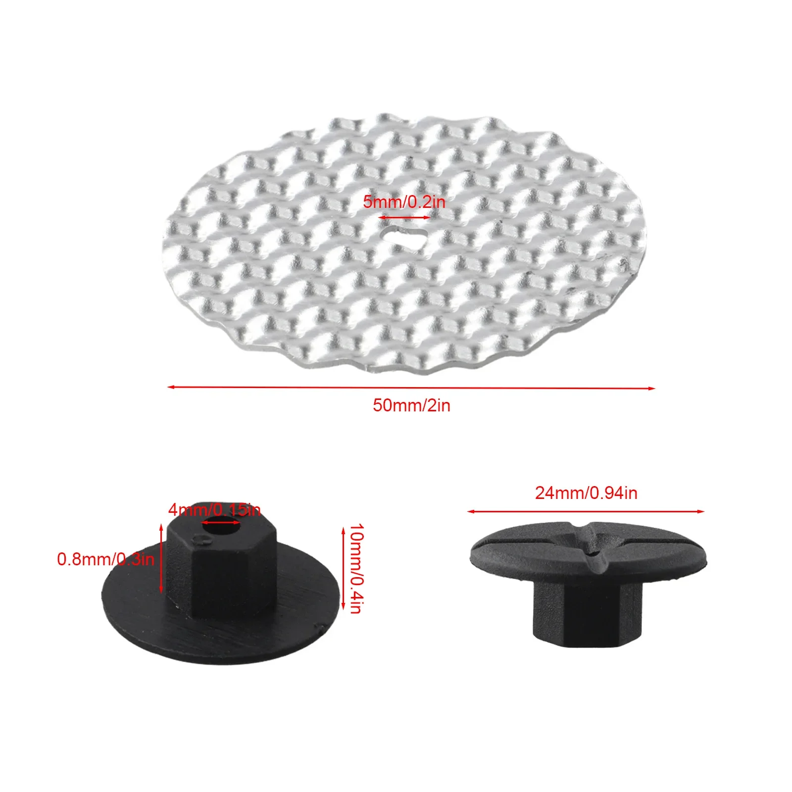 5 Pcs Auto Heat Shield Repair Kit N90796501 Heat Protection PlateHeat Shield Washer Attachment Repair Kit Car Accessories image 6