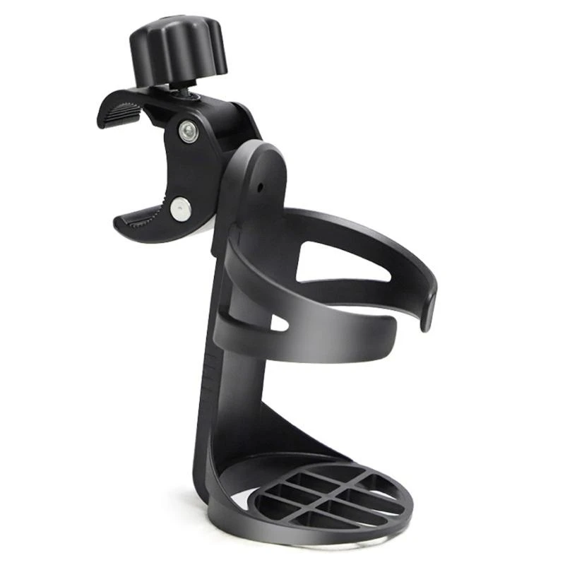 

J15U Stroller Cup Holder Plastic Cup Holder Large Universal Cup Holder for Stroller Bike Wheelchair Walker Scooter