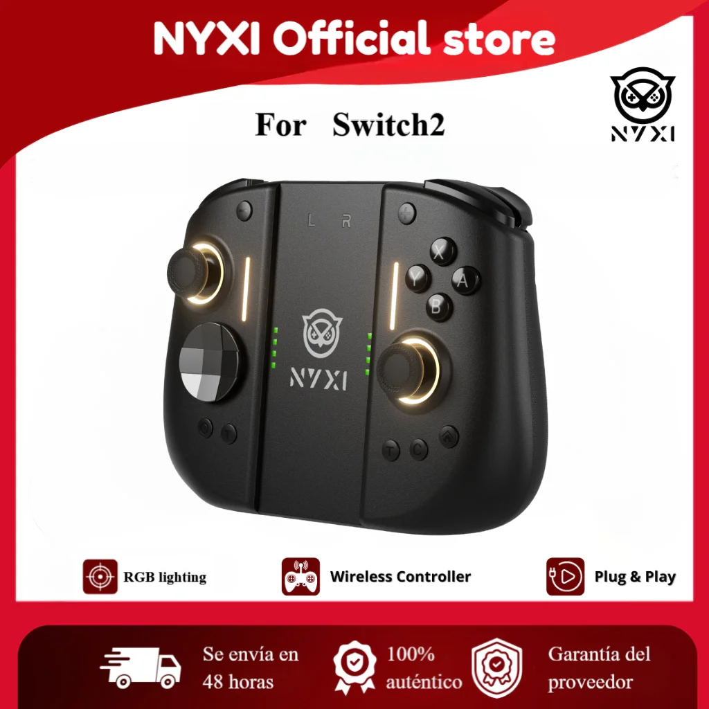 스위치2용 NYXI 하이페리온 3 조이패드 무선 조이콘 9-자이로 터보 진동 스위치2용 NYXI 하이페리온 3 조이패드 무선 조이콘 9-자이로 터보 진동