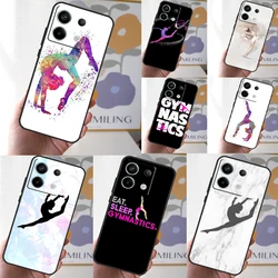 Love Gymnastics Case For Xiaomi Redmi 12 9C 10C 12C 13C Redmi Note 13 12 9 10 11 Pro 9S 10S 11S 12S Coque