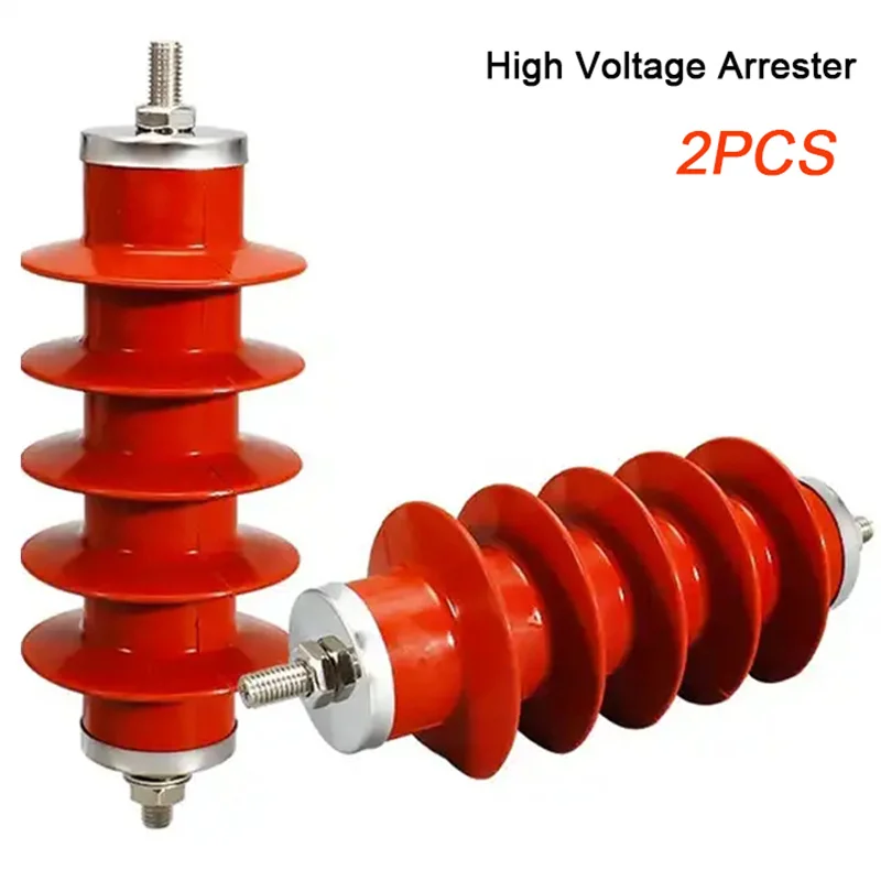 

2PCS High Voltage Arrester 30mm Zinc-oxide Varistor 6kV Lightning Surge Arrester High Efficiency for Safety Lightning Arresters