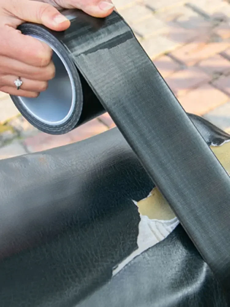 

Тканевая базовая лента, высокая вязкость, многофункциональная подушка для сиденья, диван, стул, черная кожаная ремонтная водонепроницаемая лента