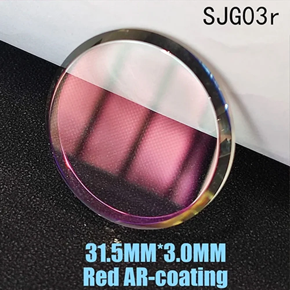 31.5mm*3mm Sapphire Glass Watch Plane Glass Chamfer For SKX007 SRPD51K1 SRPD53K1 SRPD63K1 SRPD65K1 SRPD77K1 Mod Parts