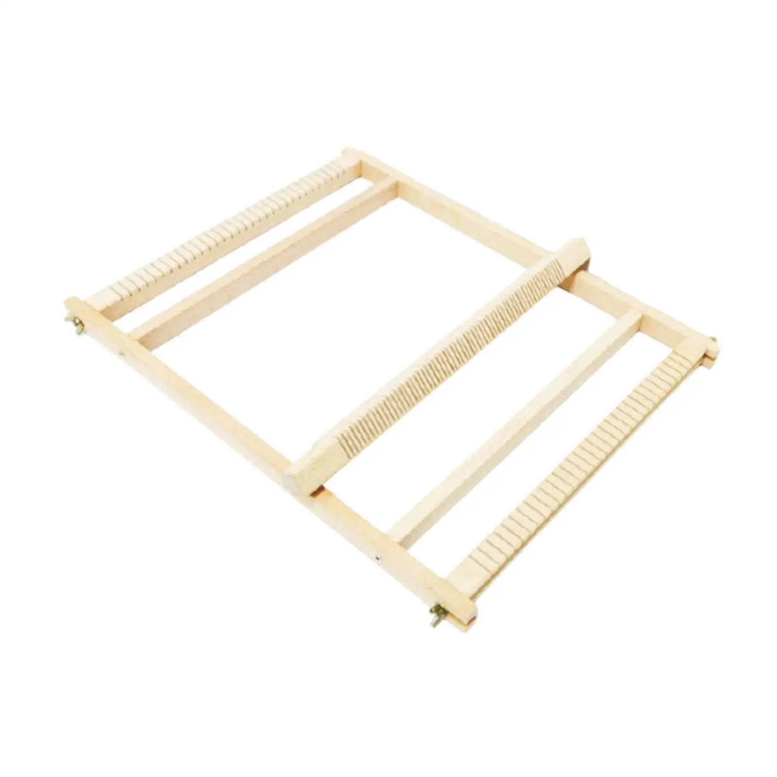

Wooden Weaving Loom Supplies Weaving Frame Loom for Kids DIY Craft Beginners