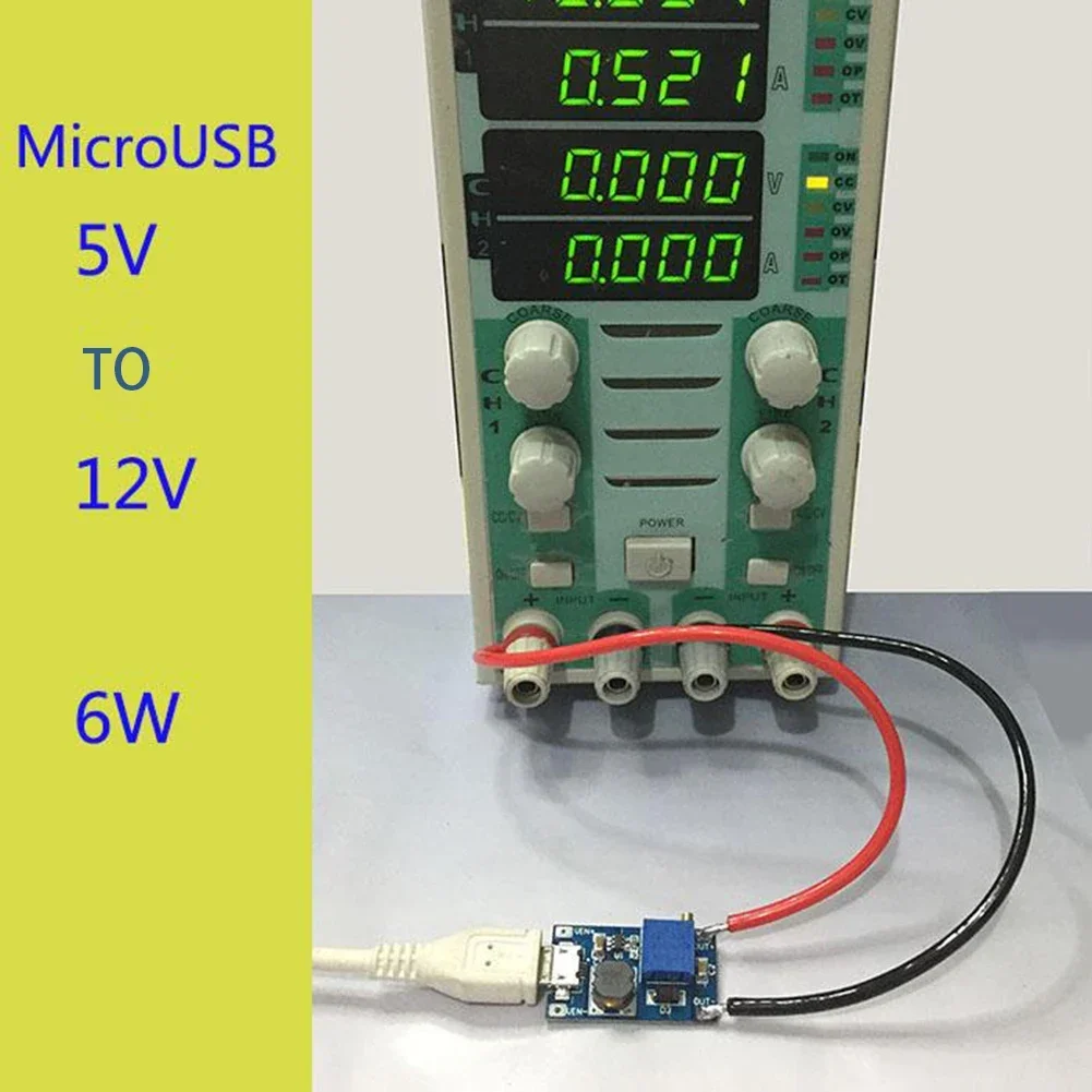 1-10PC MT3608 Type-C/Micro USB DC-DC Step Up Power Module 2/24V To 5V/9V/12V/28V Booster Power Supply Module for Arduino DIY Kit