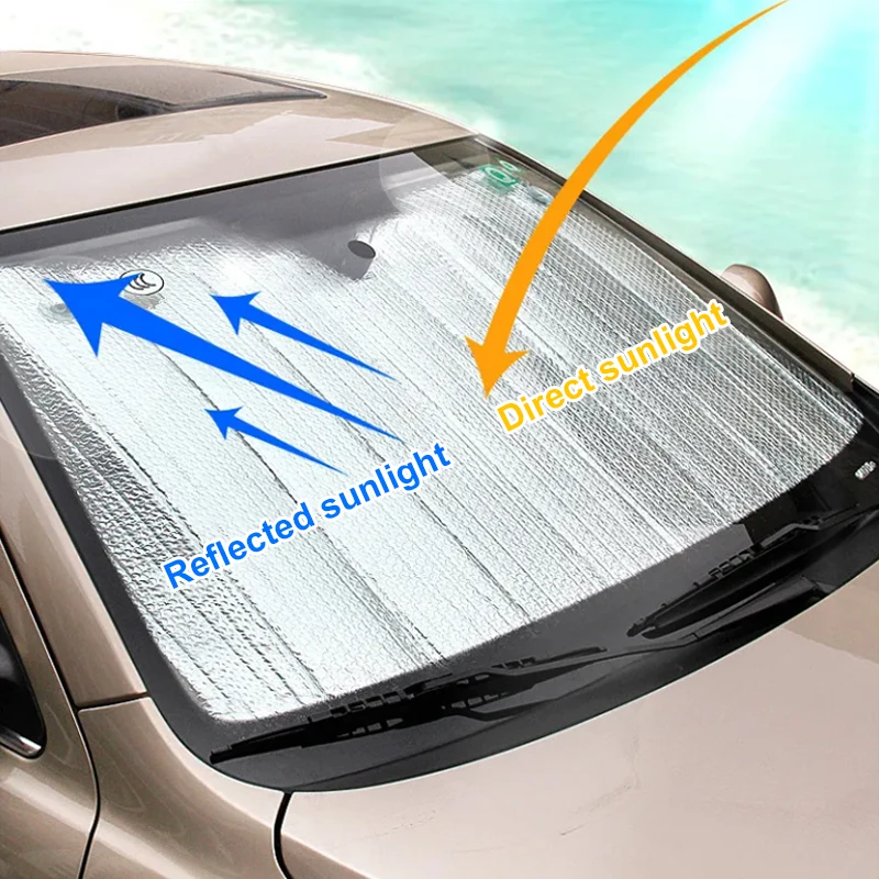 Sunshade For Volkswagen VW Caddy 2K Maxi 2004~2019 Car Full Visor Sunscreen Protection Anti-UV Window Privacy Cover Accessories view 5