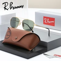 Gafas de sol de moda Vintage polarizadas UV400 gafas antideslumbrantes diseño de aleación hombres mujeres gafas de alta calidad