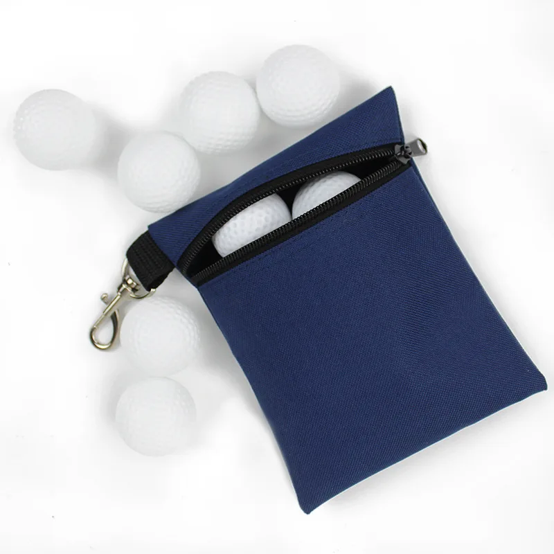 Golf Bag Nylon Ball Cover Can Be Hung On The Waist Small Waist Bag Multi-Purpose Storage Bag Golf Accessories Storagehot Sale