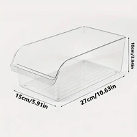 Refrigerator Organizer Bins Soda Cans Dispenser Beverage Bottle Holder Fridge Organizer Pantry Organizer kitchen Storage Rack - Image 2