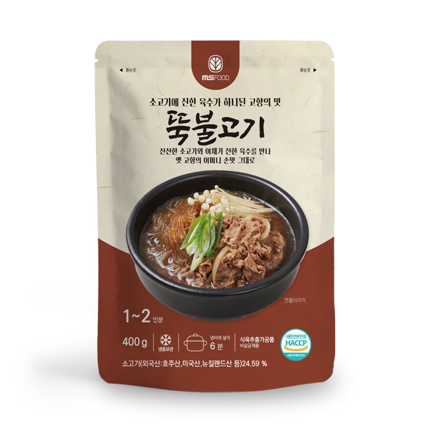 Ms Food Ttukbulgogi (Bulgogi) 400g