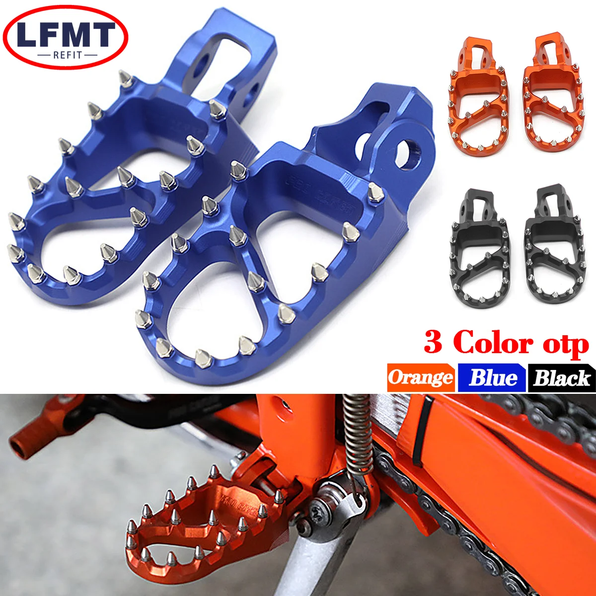 

Подножки для мотоцикла KTM EXC EXCF SX SXF XC XCF 85 125 150 200 250 300 350 450 530 2017-2023