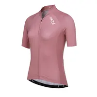 Camiseta de ciclismo para mujer 2025, camiseta rosa de manga corta para bicicleta RAUDAX GCN, nuevas camisetas transpirables para ciclismo de montaña