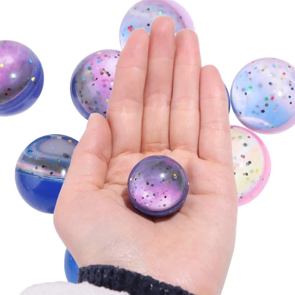 10pcs Solar System Planet Balls Starry Sky Bouncy Ball Space Planets Ball Foam Space Ball Foam Ball Birthday Gifts
